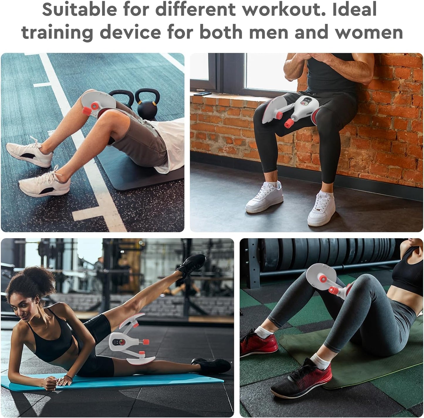 Thigh Master Thigh Exerciser Kegel Leg Stretcher Machine Resistance Adjustable 0-77LB ,Enhanced Resistance Hip and Pelvis Trainer,Inner Thigh Exerciser for Women